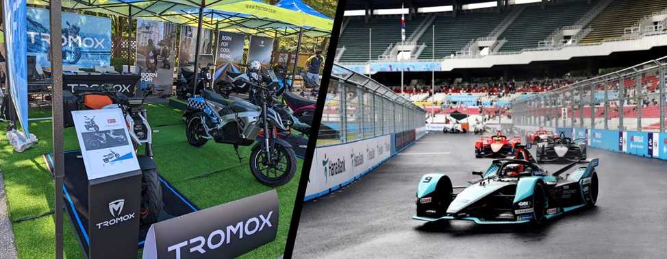 Tromox funded electric motorcycles for the Formula E